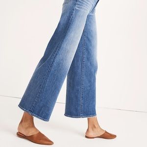Madewell Finney Jean: High Waist WideLeg Crop sz29